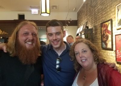 Zac Hansen, Brian J. Smith, & Sheila Applegate portrait