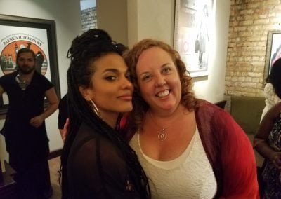 Freema Agyeman & Sheila Applegate